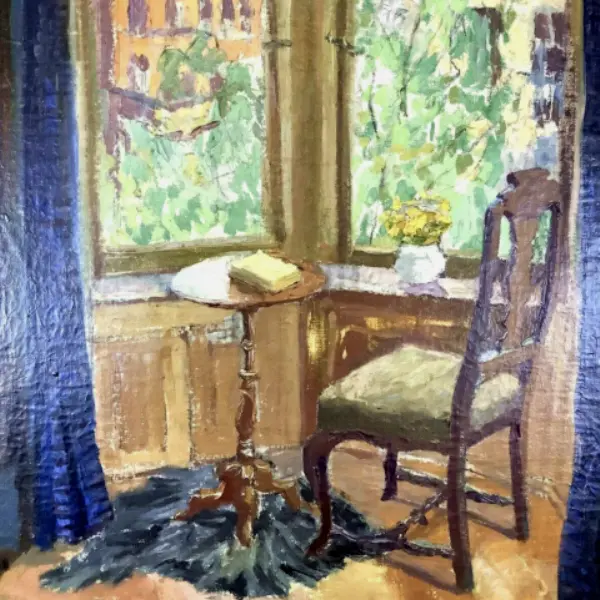 Anna Heidtmann-Bacharach - Erker mit Ausblick